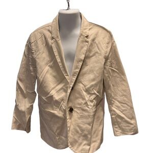 Cat & Jack boys Beige formal Blazer Jacket Size Sz 6